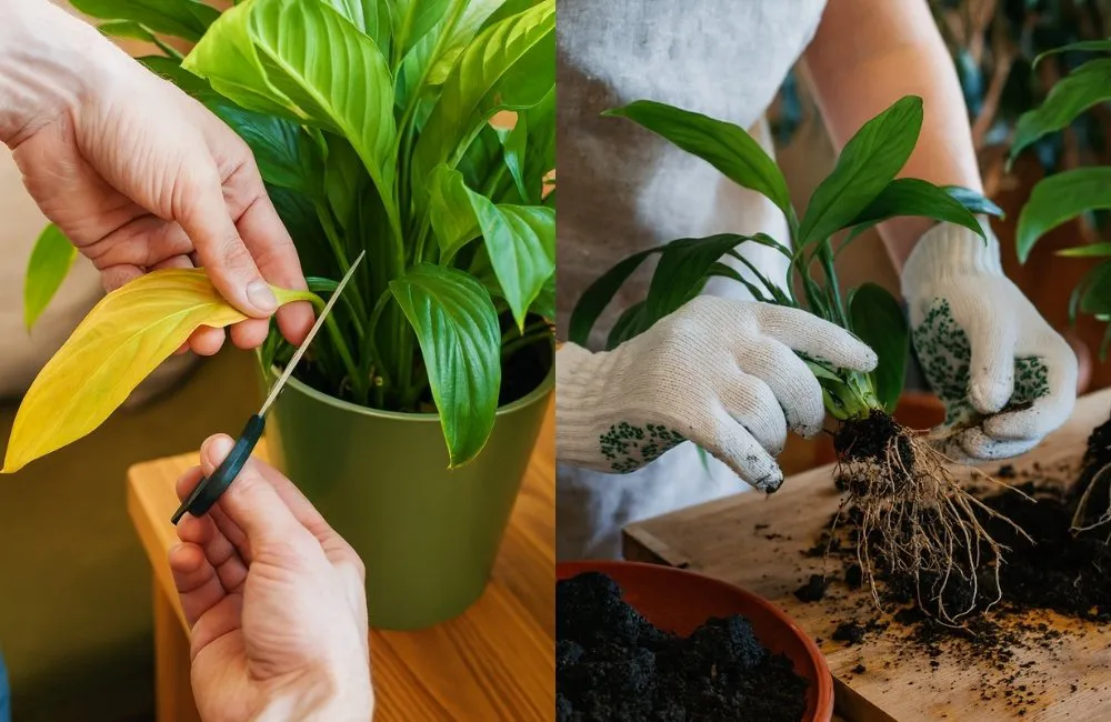 xử lý bệnh trên cây kiểng