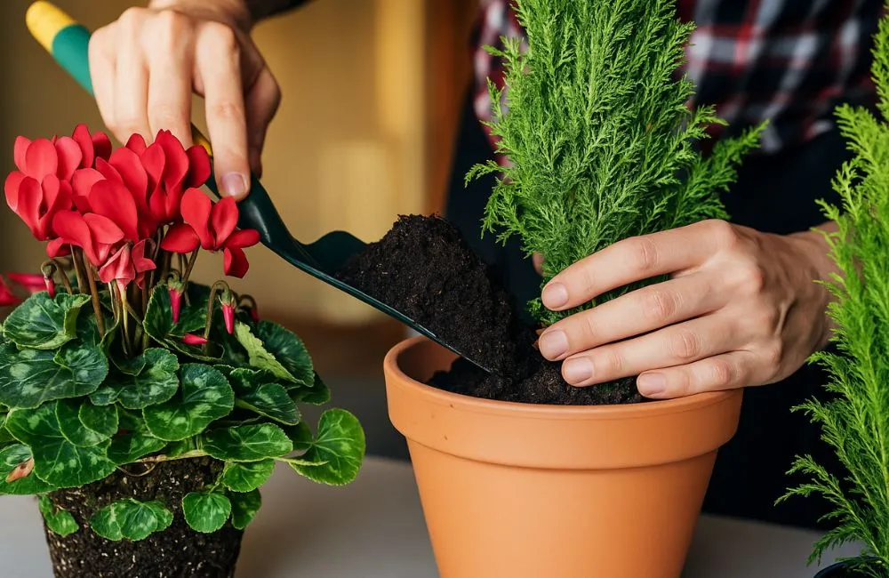 Bón phân cho kiểng lá đúng lúc