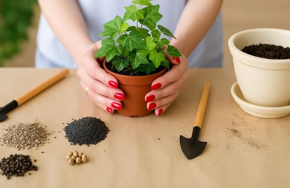 Tỷ lệ phối trộn các thành phần giá thể trồng cây kiểng lá