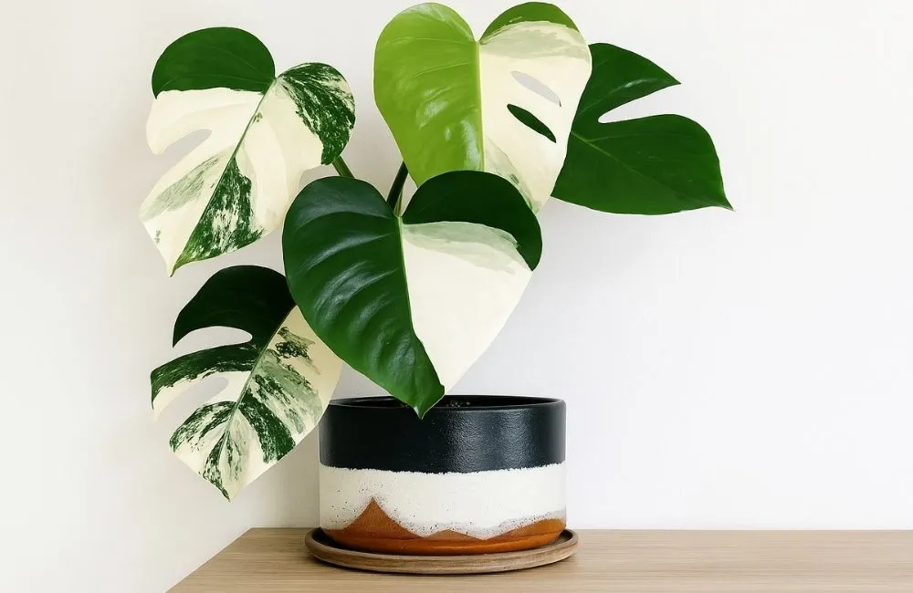 Kiểng lá họ Monstera đột biến 
