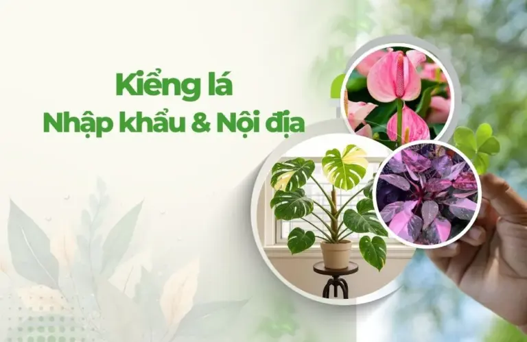 Kiểng lá nhập khẩu và nội địa Việt Nam – nên chọn loại nào?