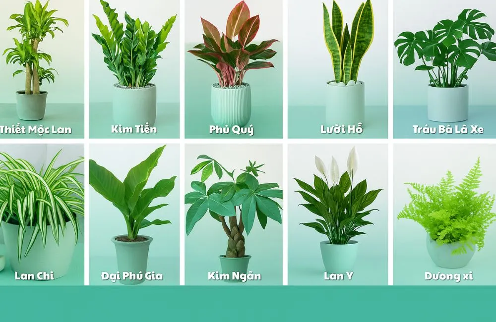 Kiểng lá phong thủy