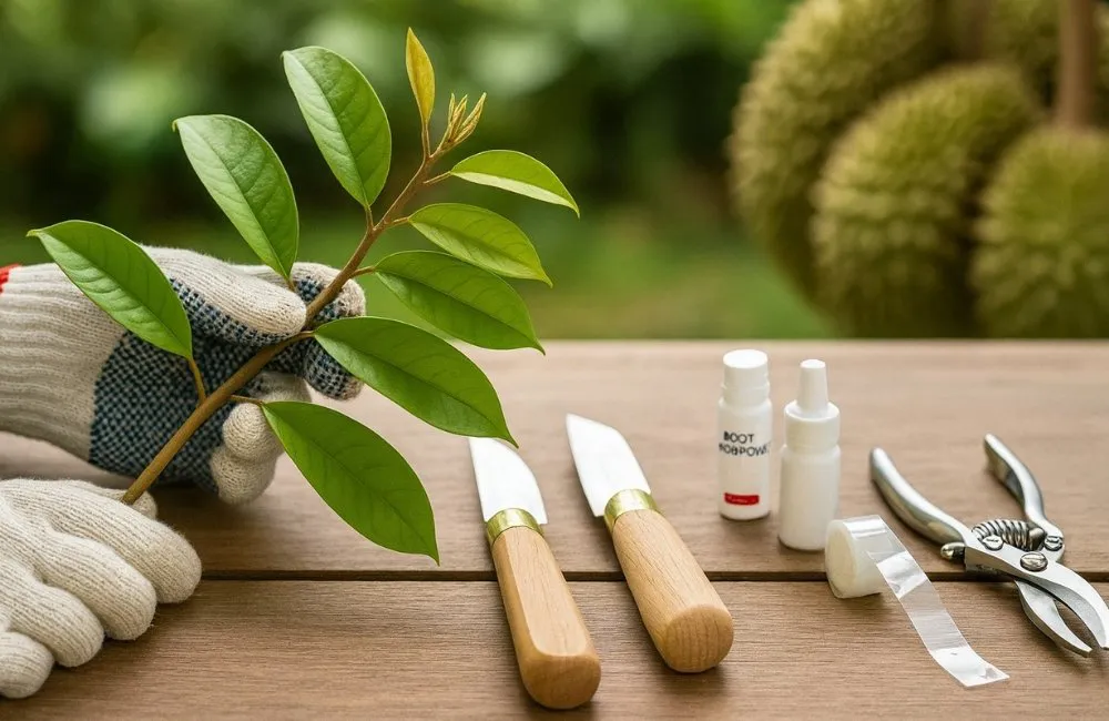 yếu tố thành công kỹ thuật ghép sầu riêng