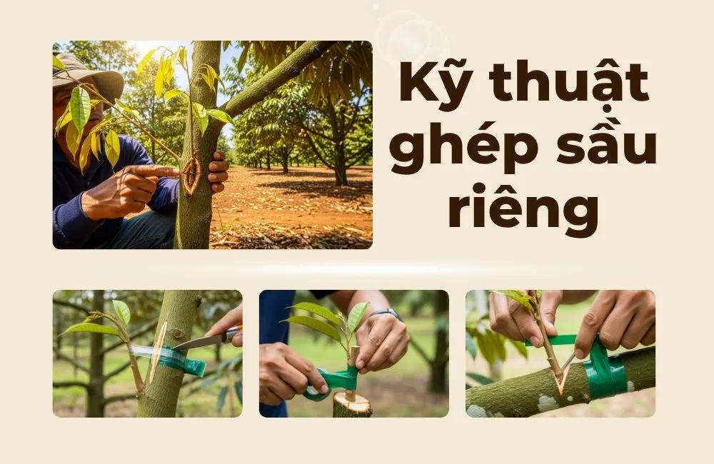 kỹ thuật ghép sầu riêng
