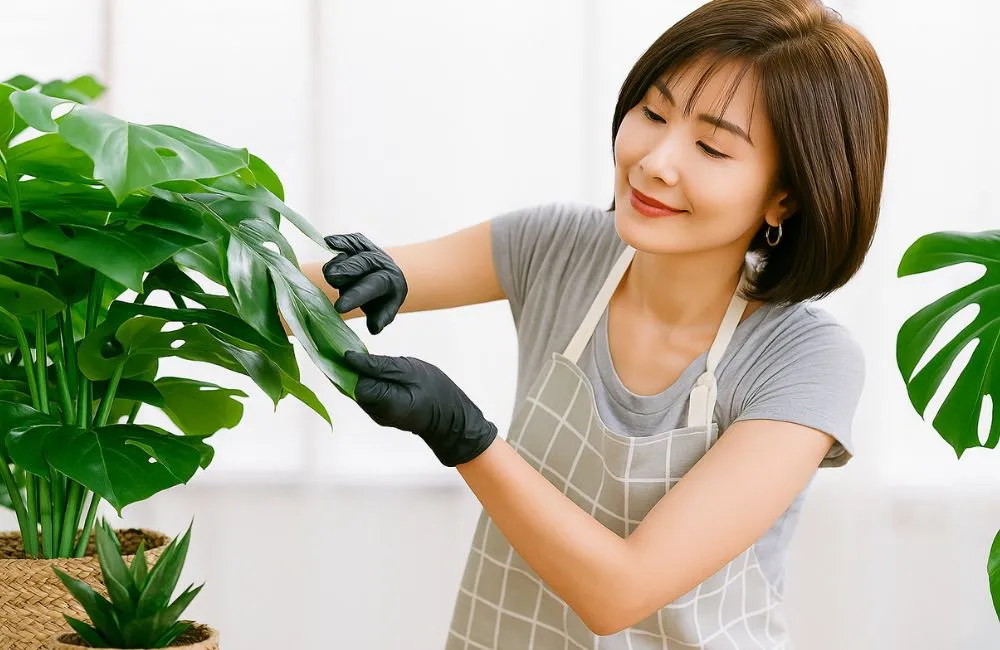 Mẹo chăm sóc kiểng lá cho người bận rộn