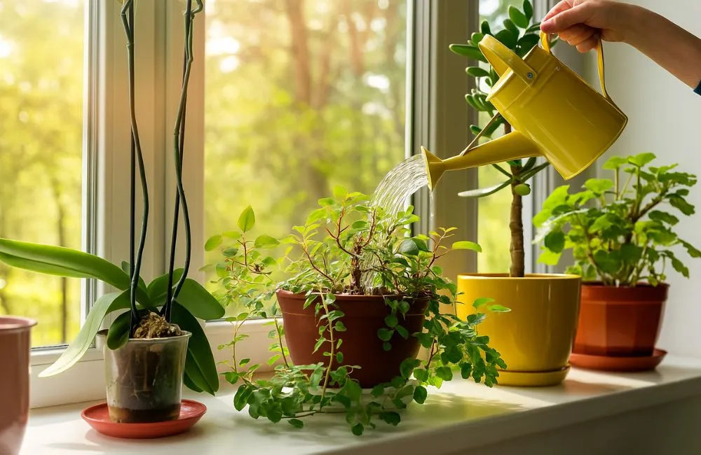 Nhu cầu nước khác nhau tùy thuộc vào từng loại kiểng lá