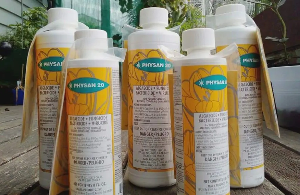 Thuốc trị nấm Physan 20 được nhiều nhà trồng tin dùng.