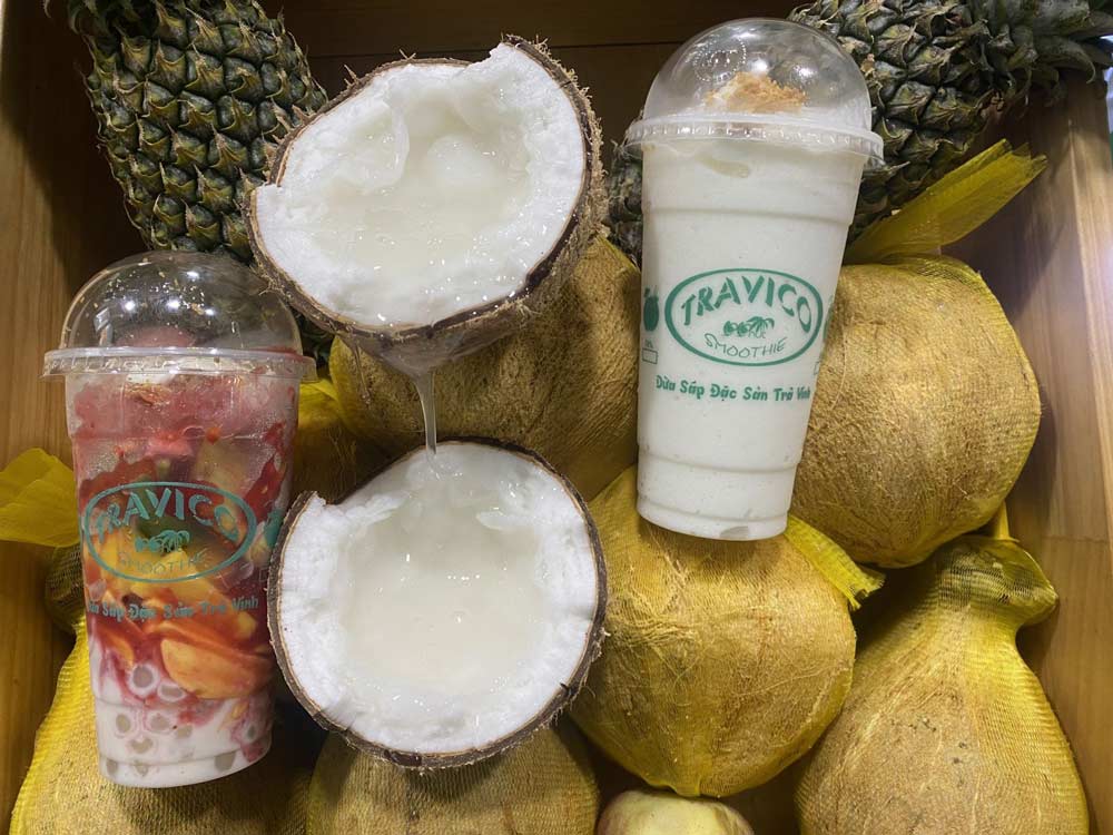 cách chế biến món ăn từ dừa sáp
