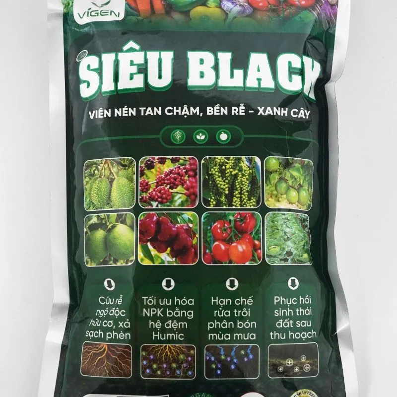 Humic Viên Tròn Siêu Black