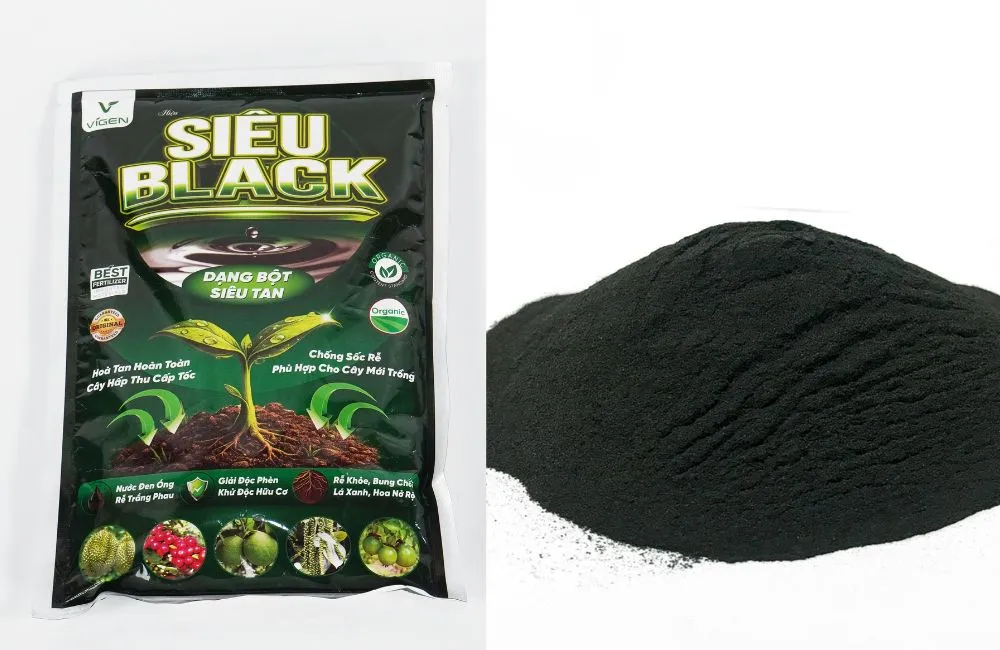 Humic Dạng Bột Siêu Black