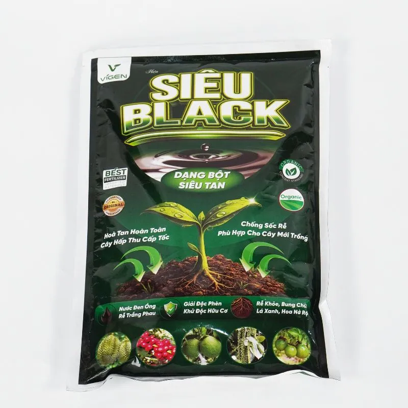 Humic Dạng Bột Siêu Black