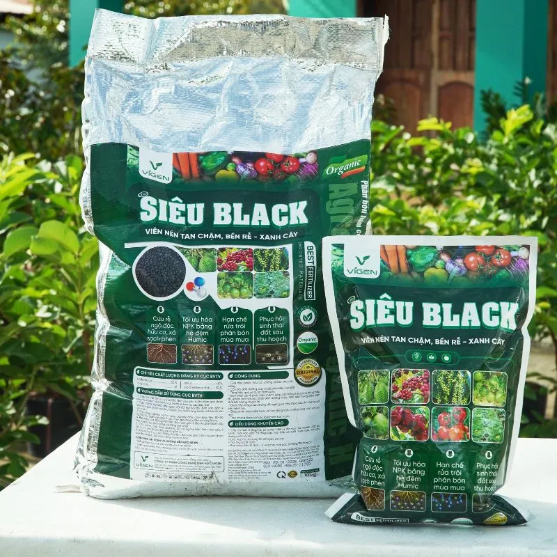 Humic Viên Tròn Siêu Black