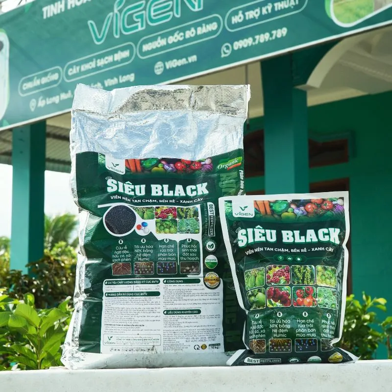 Humic Viên Tròn Siêu Black