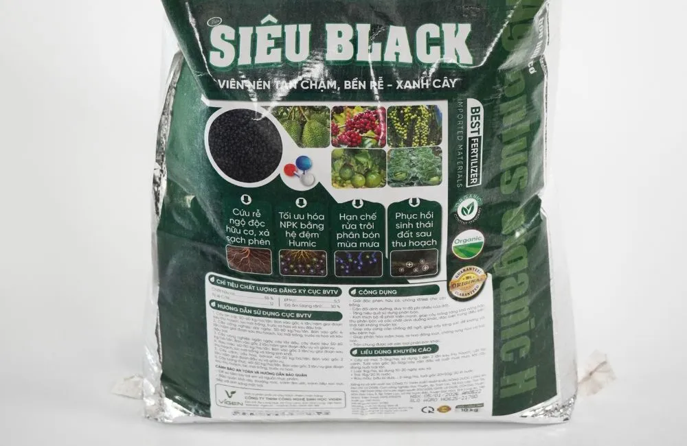 Humic Viên Tròn Siêu Black