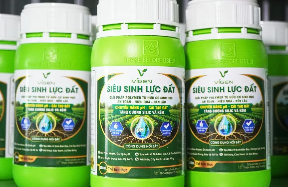 Phân Bón Hữu Cơ Cao Cấp siêu sinh lực đất
