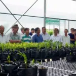 ViGen đón Đoàn tham quan mô hình cây giống cấy mô công nghệ cao