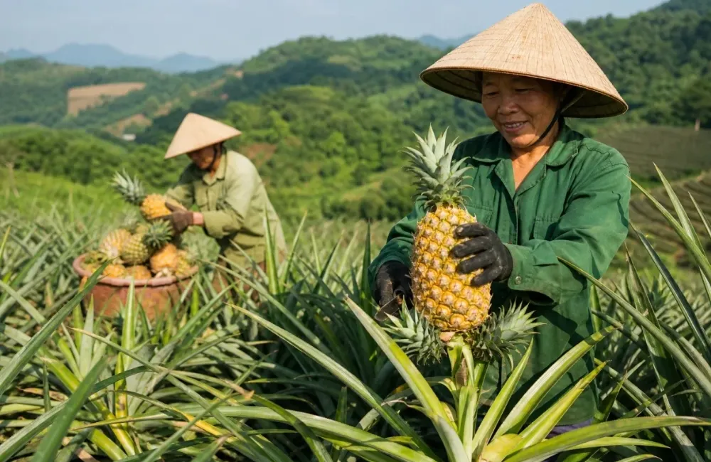 Sâu bệnh trên dứa Mật Pu Lau Không Gai
